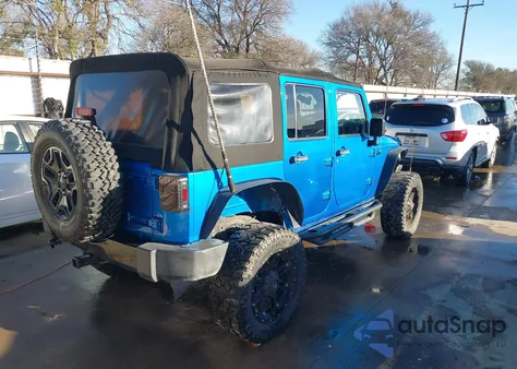 2015 Jeep Wrangler Unlimited Willys Wheeler from USA, damaged, VIN 1C4BJWDG9FL511861